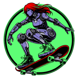 Cyber Skate Girl